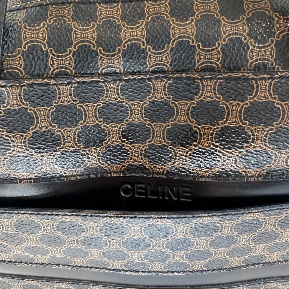Celine Black and Brown Satchel - Picture 4 of 8